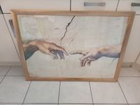 Wandbild Hände, Leonardo da Vinci, professionell gerahmt Niedersachsen - Bad Zwischenahn Vorschau