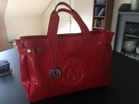 ARMANI JEANS - große rote Handtasche - Shopper - Lack - NEU Herzogtum Lauenburg - Geesthacht Vorschau