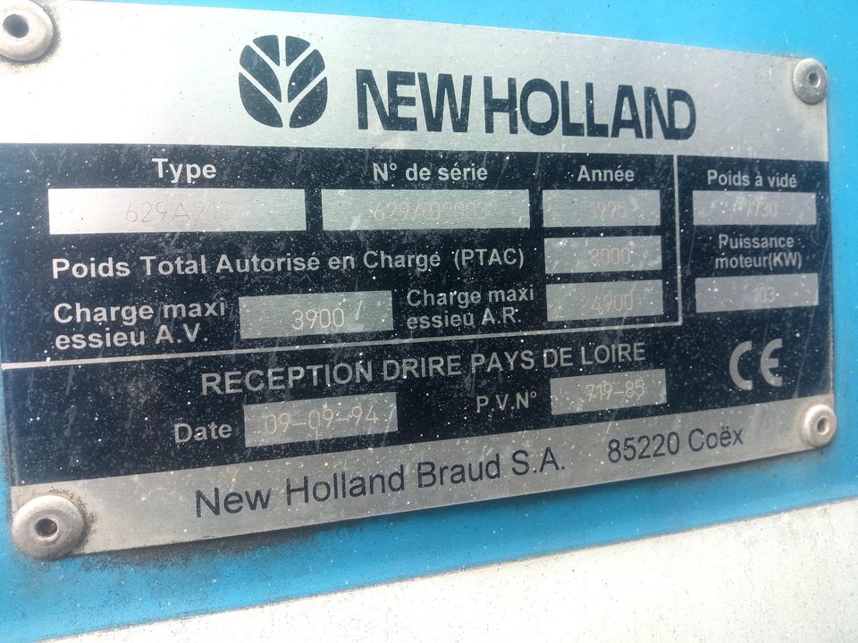 New Holland Braud Spargelvollernter in Möhrendorf