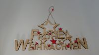 Schild / Aufhänger "Frohe Weihnachten" Nordrhein-Westfalen - Nachrodt-Wiblingwerde Vorschau