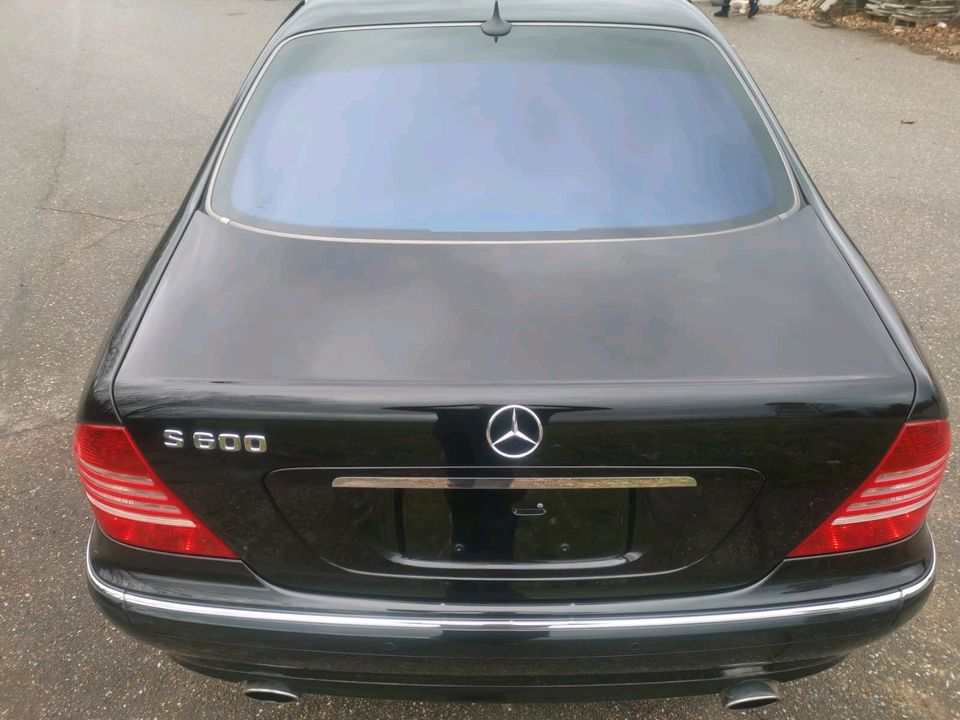 MERCEDES BENZ S 600 BI TURBO W 220 in Talheim Neckar