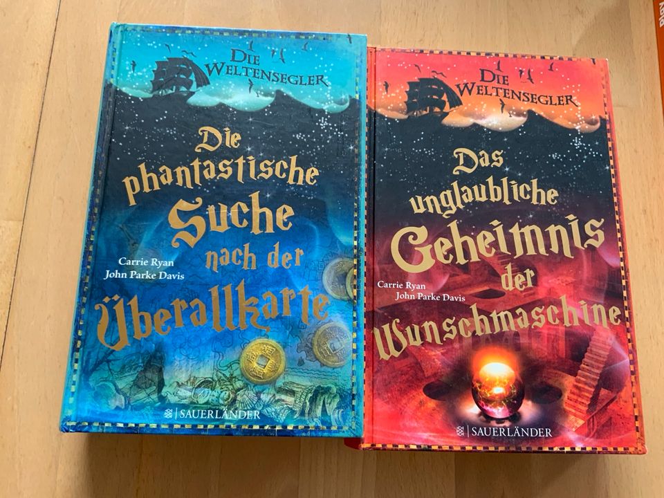 Buch Jugendroman 2 Bände Die Weltensegler Setpreis 8€ in Eningen