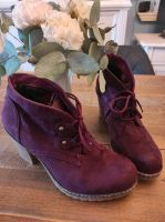 Violette Stiefelette, Lila Ankle Boots Schnürschuh Gr. 37 Dortmund - Mitte Vorschau