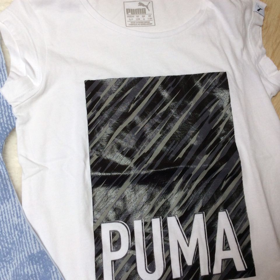 Adidas Puma Shirts Sport  Gr. 122 / 128 in Frankfurt am Main