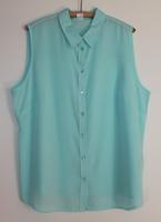 NEU Ärmellose Bluse geknöpft mint Gr.44 46 Hessen - Dautphetal Vorschau