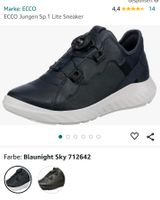 Ecco leder lite sneaker gr.28 blau Niedersachsen - Lastrup Vorschau