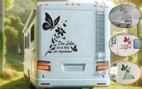 Das Leben.. + Motiv | Aufkleber Wandtattoo für Wände & Camper uvm Nordrhein-Westfalen - Viersen Vorschau