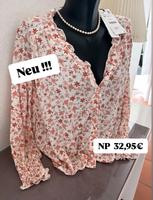 Zara Neu Bluse Gr, M  Creme / rosa NP 32,95€ Nordrhein-Westfalen - Lügde Vorschau
