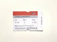 KVV Kinder Einzelfahrkarte 2 Waben Selten Rar 1,20€ Baden-Württemberg - Karlsruhe Vorschau