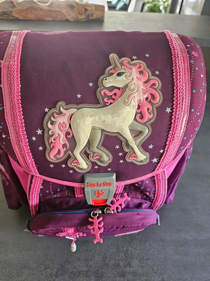 Step by Step Schulranzen Touch 2 Flash Unicorn Einhorn in Hude (Oldenburg)