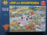 Jan van Haasteren Puzzle, 1000 Teile, "Die Flugschau", wie neu! Nordrhein-Westfalen - Porta Westfalica Vorschau