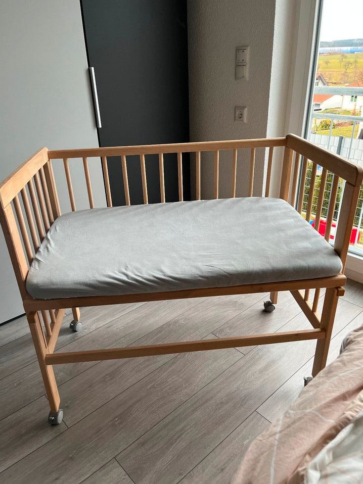 Beistellbett Fabimax Basic mit Nestchen und Matratze 90x55cm in Epfendorf