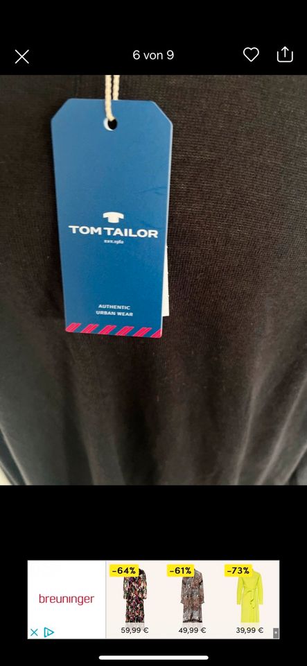 Strickjacke Gr L Tom Tailor Neu in Osnabrück