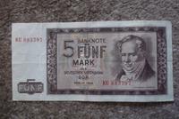 5 Mark Schein DDR von 1964, Humboldt, sehr guter Zustand Sachsen-Anhalt - Muldestausee Vorschau