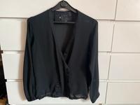Edc by esprit  Bluse langärmelig schwarz transparent M 38 Hessen - Stadtallendorf Vorschau