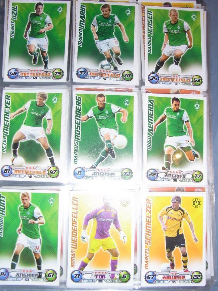 Match Attax Trading Card Game Saison 2009/2010 in Bremen