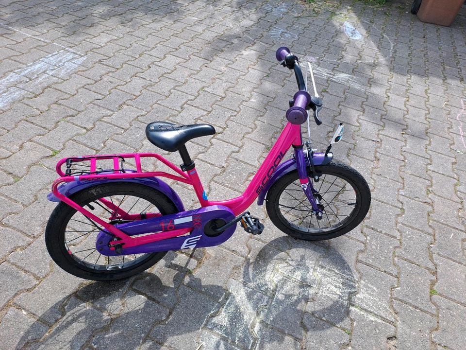 Scool Kinderfahrrad 16 Zoll in Hallgarten