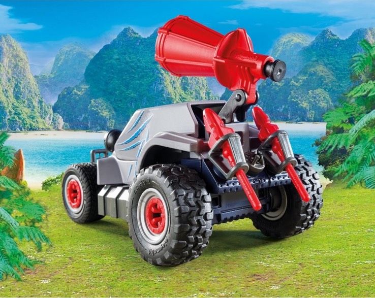 PLAYMOBIL Dinos 9434 Offroader mit Dino-Fangnetz in Estorf