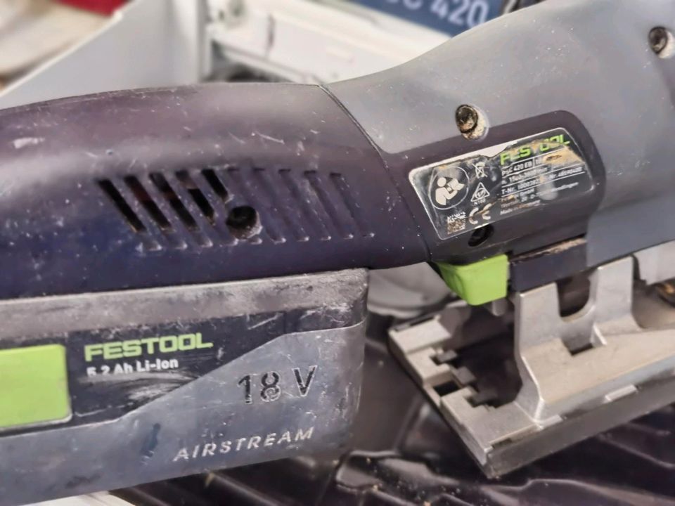 Festool 18v Akku Pendelstichsäge CARVEX PS 420 EB in Essen