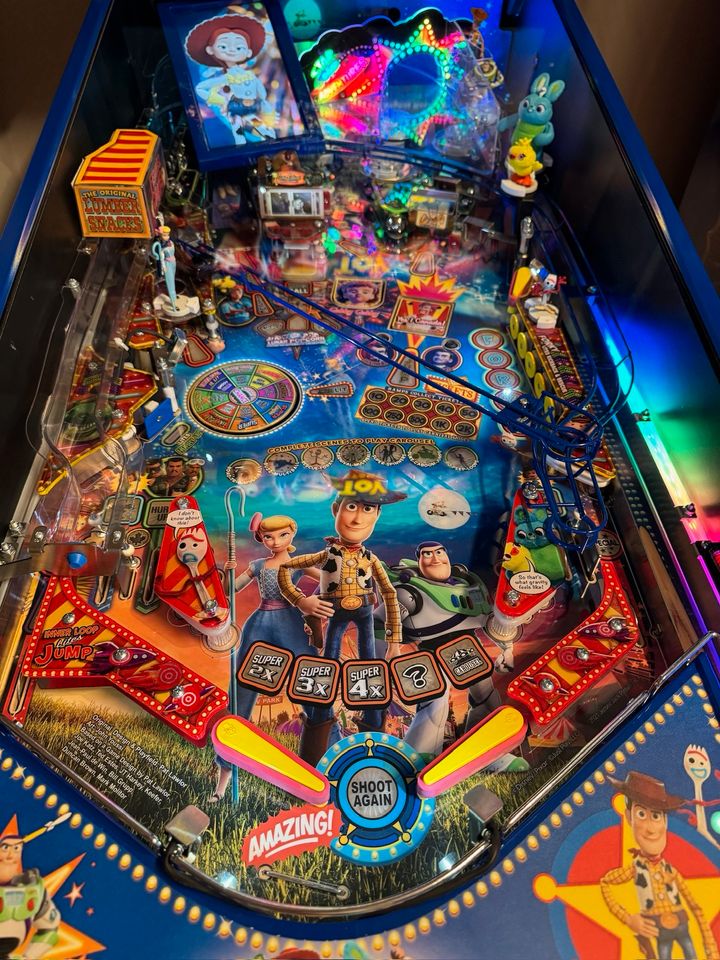 Flipper Toy Story 4 LE TS4 JJP Jersey Jack Pinball in Essen