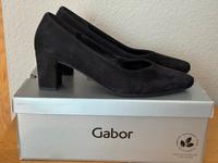 Gabor Comfort Pumps schwarz Rauleder Weite G Gr. 39 NEU Baden-Württemberg - Fellbach Vorschau
