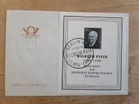 DDR FDC 1960 Wilhelm Pieck Bl.16 Bayern - Würzburg Vorschau