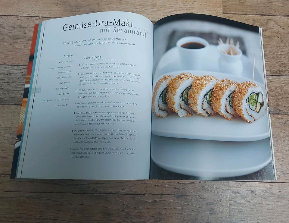 Buch, Rezepte, Sushi, Rezeptebuch, japanische Küche in Tangstedt 