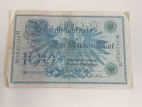 Reichsbanknote - Deutschland - 100 Mark von 1908 Grünes Siegel Hessen - Münster Vorschau