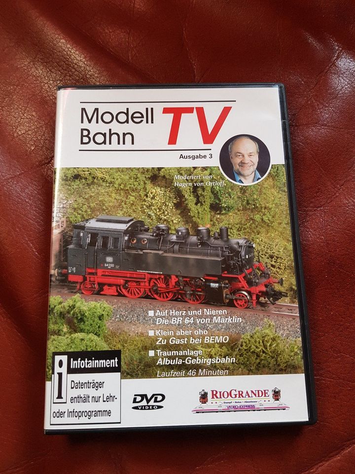 Modellbahn-TV 3 - Hagen von Ortloff DVD in Wahlheim