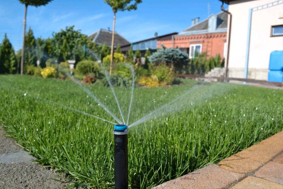 Beregnungsanlage, Bewässerungsanlage, Gartenbewässerung, Rasenbau in Ludwigsfelde