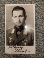 Wolfgang Schenck, signiertes Repro, in Uniform, RKT + EL Berlin - Steglitz Vorschau