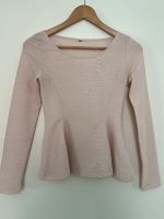 H&M Shirt mit Schößchen rosa Gr.34 Neuhausen-Nymphenburg - Neuhausen Vorschau