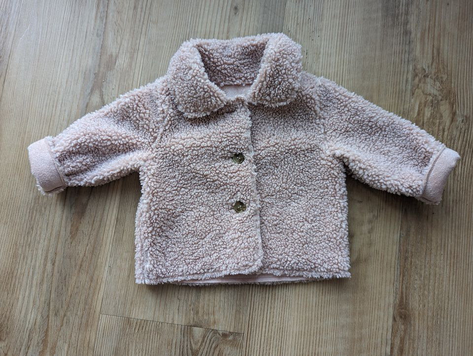 Noppies Jacke zum Wenden aud Teddyfell und Velours in Burscheid