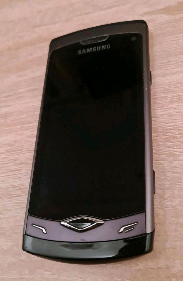 Samsung Wave GT-S8500 Metallic Schwarz Handy Ohne Simlock Prepaid in Kiel