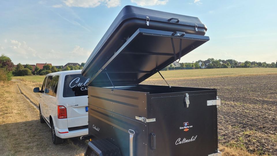 Dachzeltanhänger KT-EB2 Plus Offroad TPV Böckmann Kofferanhänger mit verstärktem Deckel für Dachzelte - Fahrradanhänger - Minicamper - Anhänger in Syke