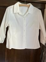Bluse Hemdbluse weiß von zero Gr 40 - 42 Neuhausen-Nymphenburg - Neuhausen Vorschau