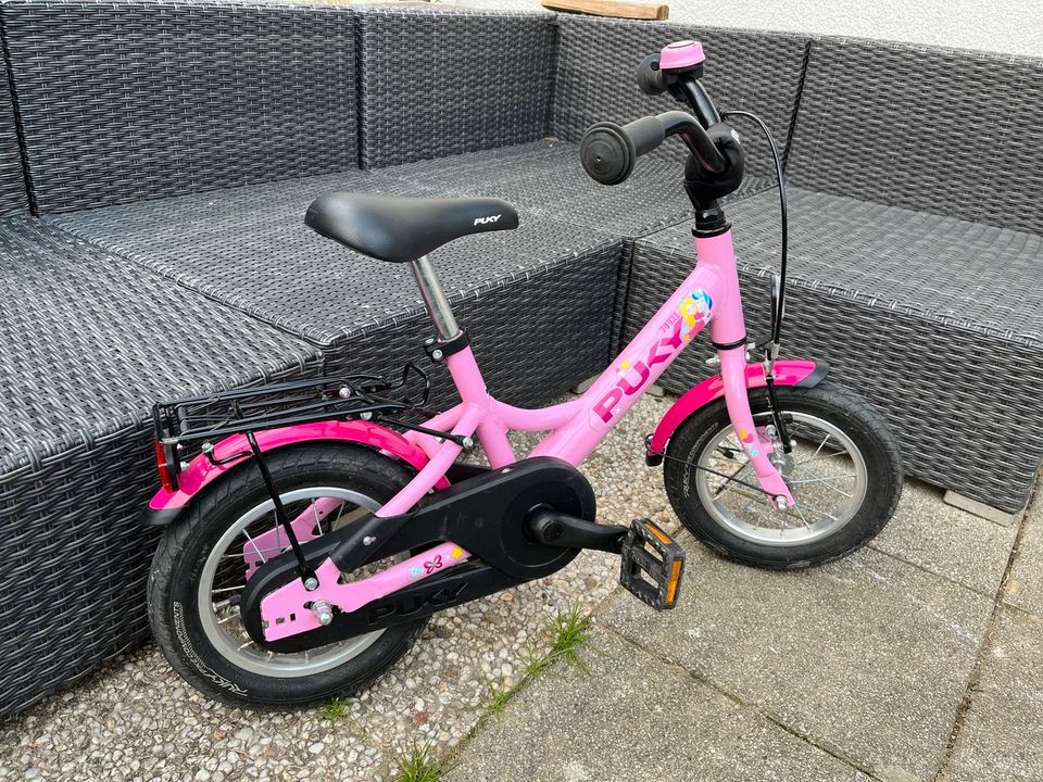 Puky Youke 12-1 pink mit Garantie - Kinderfahrrad mit Alurahmen in Markersdorf bei Görlitz