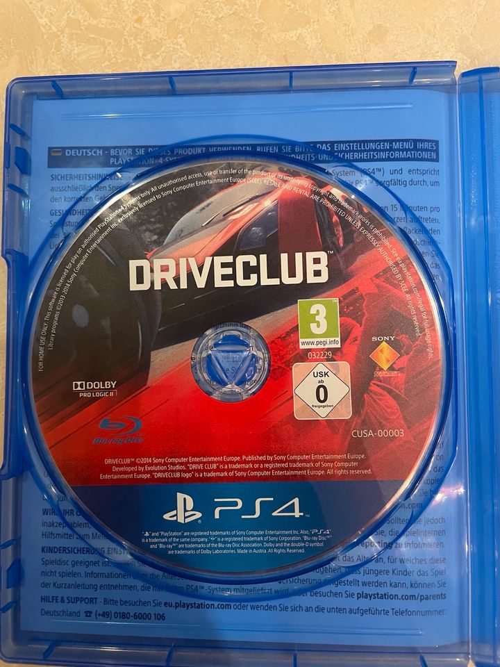 PS4 DRIVECLUB in Weyhausen