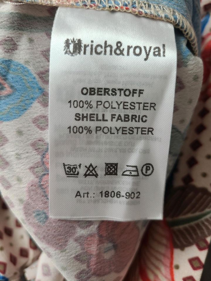 Rich & Royal Hose ❤️ Frühjahr Sommer Gr.42 Blumen Schlupfhose in Kaiserslautern