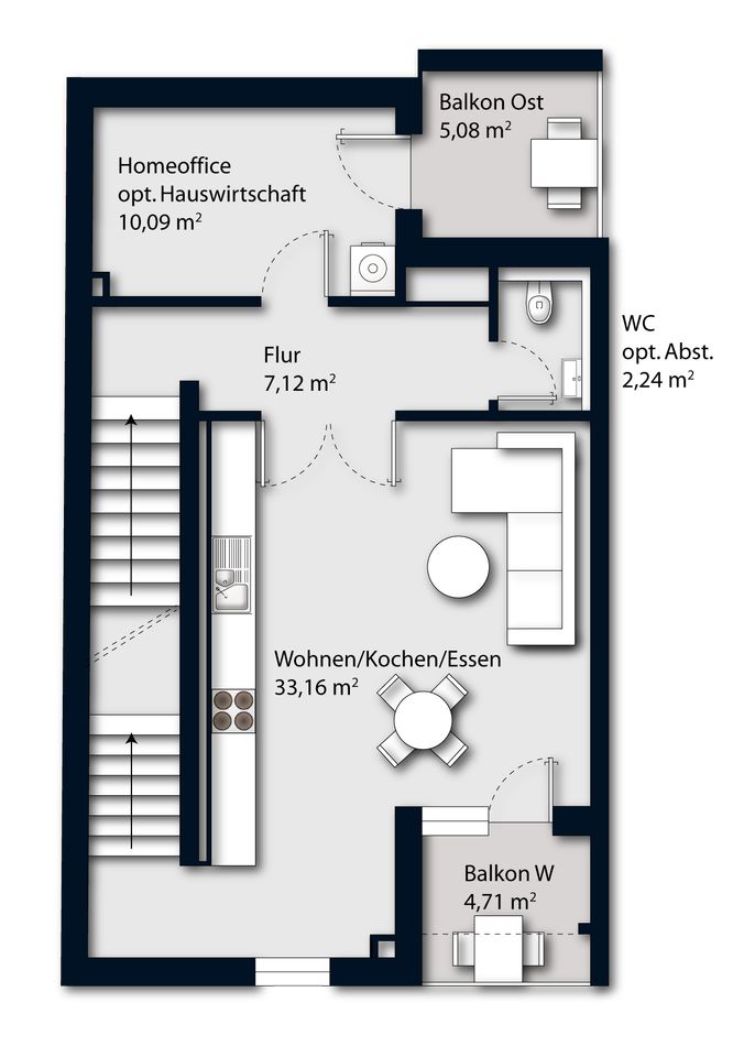 ERSTBEZUG: EXKLUSIVES TOWNHOUSE (8) in Moosburg a.d. Isar