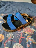 Qiero! Sandalen blau größe 40 Plateau 5,5-6cm hoch Qiero Bayern - Kissing Vorschau