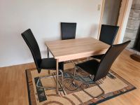 # Tisch mit 4 Schwingstühlen # Niedersachsen - Holzminden Vorschau