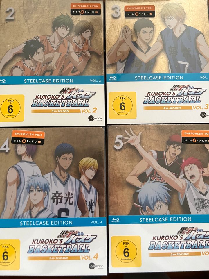 Kuroko’s Basketball (Kuroko no Basket)  komplett S1 - S3 Blu-ray in Hamburg