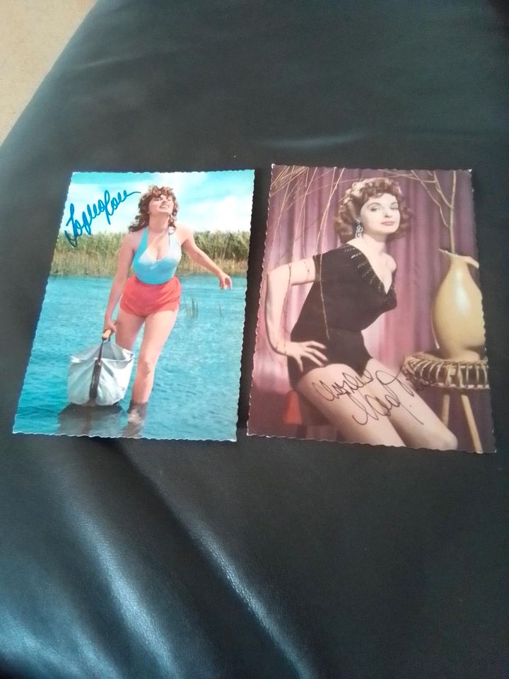 Autogramme Sophia Loren - Nadja Tiller in Winsen (Luhe)