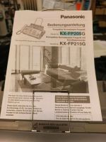 Panasonic Telefon mit normalen Papier Fax Berlin - Rudow Vorschau