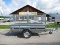 ⭐️ Brenderup Anhänger 2260 SB 1300 258x128x40 cm mit Gitter ⭐️ Bayern - Parkstetten Vorschau