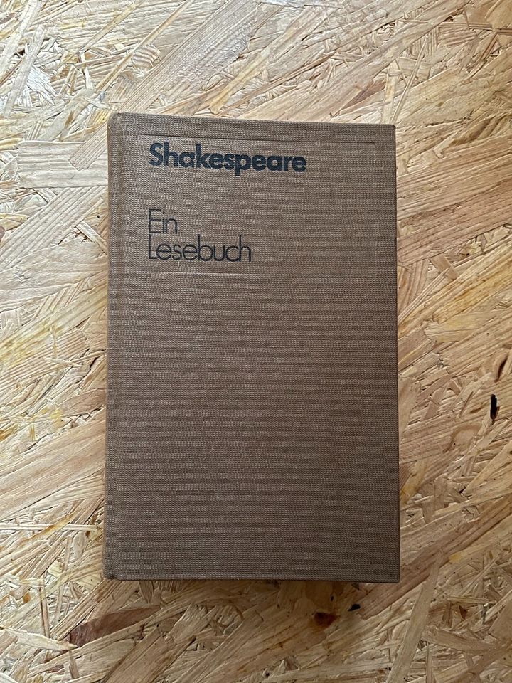 Shakespeare- Ein Lesebuch in Erlangen