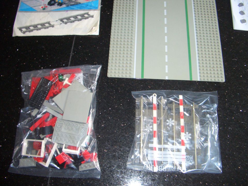 Lego System 4539, Bahnübergang, 9V, 1991, gebraucht, zerlegt in Spenge