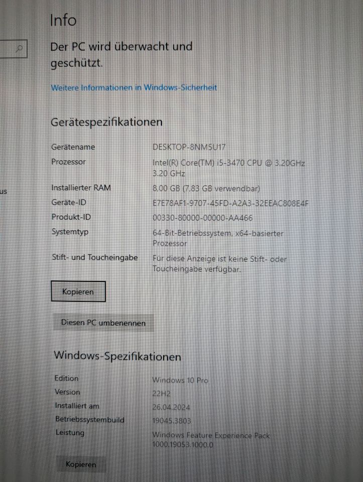 Lenovo ThinkCentre Office PCs in Witten