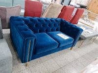 Sofa Couch 2-Sitzer Polster Chesterfield Samt Möbel UVP 1349€ Hessen - Herbstein Vorschau